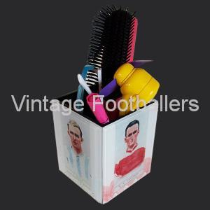 Personalised Vintage Footballer Pencil Holders